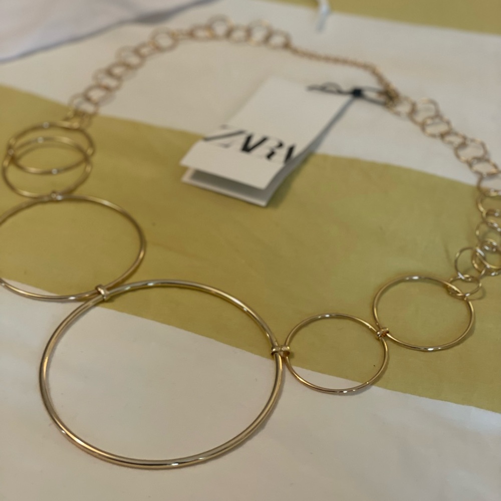 Oversized circles belt $27